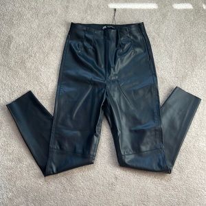 Leather Skinny Pants
